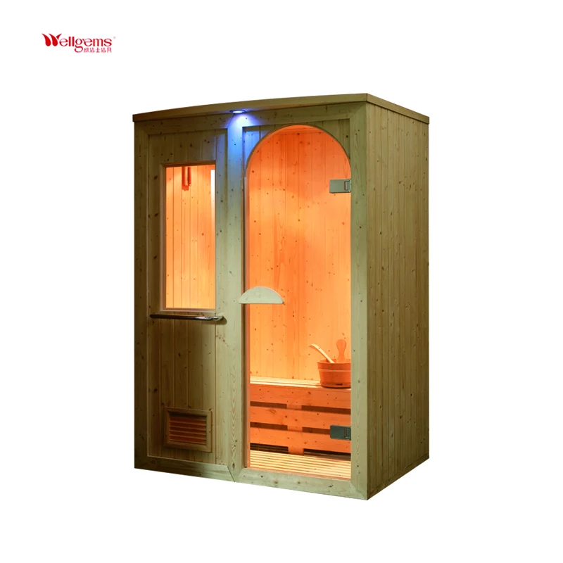1 Or 2  Person Luxury Outdoor Sauna Steam Room Traditional Sauna Room