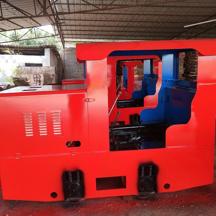 China Manufacturer Underground Tunnel Narrow Gauge Explosion-proof Small Diesel Locomotive for Coal Mine