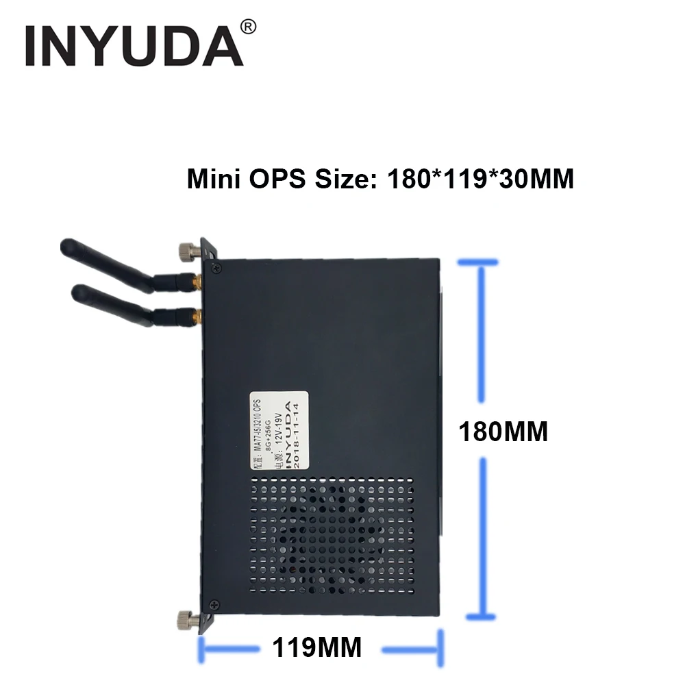 Портативный промышленный игровой настольный компьютер Windows 10 Intel I9 I7 I5