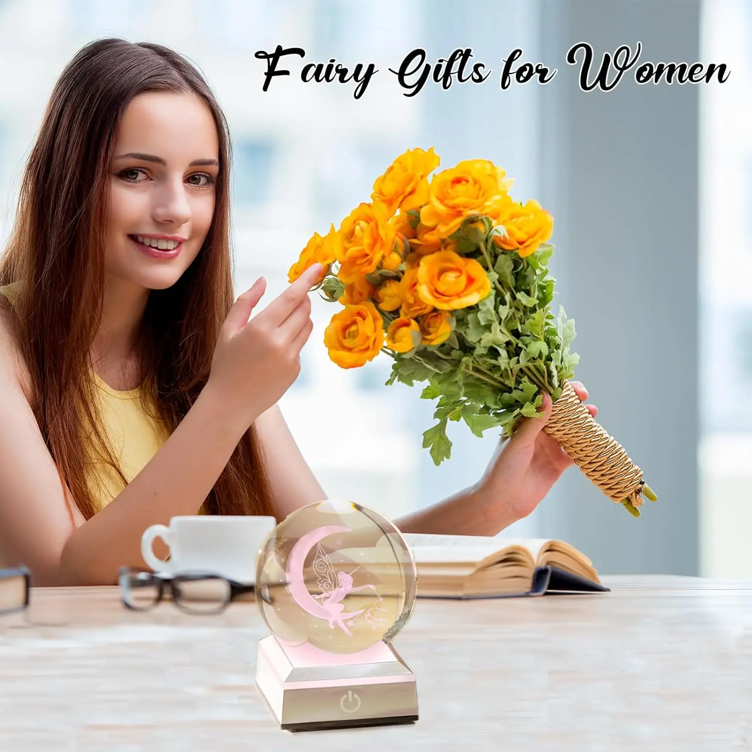 Wholesale Different Patterns Creative K9 Crystal Led Night 3D Moon Night Lamp