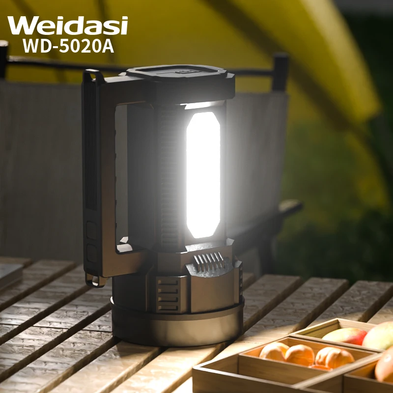 Waterproof Rechargeable LED Searchlight Handheld Torch Spotlight Camping Searchlight