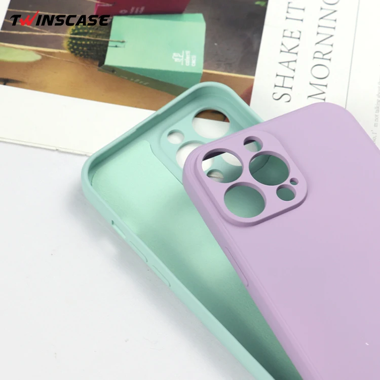 New Arrivals Soft TPU Phone Cover for iPhone 14 Pro Max Silicon Microfiber Lining Shockproof for iPhone 14 Silicone Case