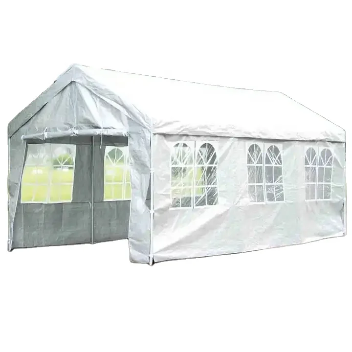 Factory new design 3X8M metal luxury carport garages TENT for car parking,party,wedding