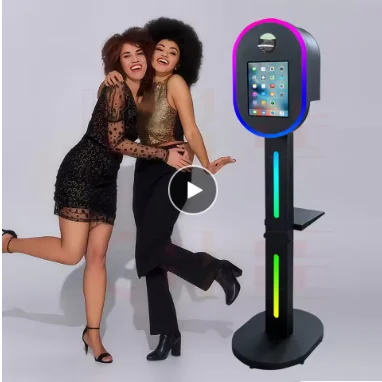 Exclusive Design 10.2 10.5 10.9 11 12.9 13 Inch Ipad DSLR  Photobooth Digital Celebrations Metal DSLR Camera Photo Booth Ipad