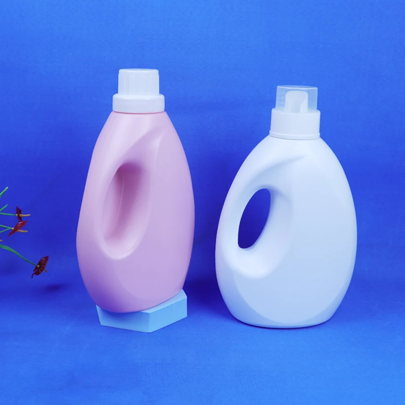 Empty Laundry Detergent Bottle 1L 2L Good Design Detergent Bottles With Cap Household Washing Bottle