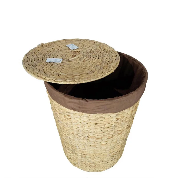 Hot Selling Baskets for Storage Laundry Basket Bamboo Cheap Storage Baskets PE Multifunction Single Customized White Set Rattan