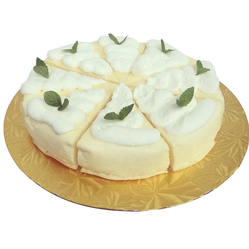 China BOAO factory wholesale round gold foil grease-proof silver cardboard cake tray, cake boards base for cake