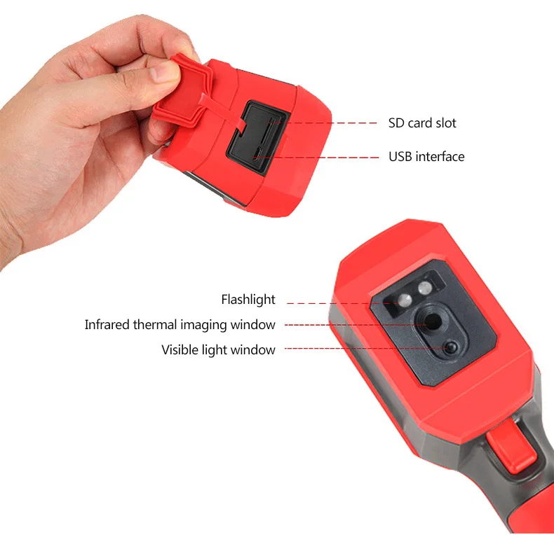 XEAST 2023 Hot Sales Infrared Imaging Camera Thermal Imager  UTi165K Infrared Thermal Imager Camera Dedect Water Wall