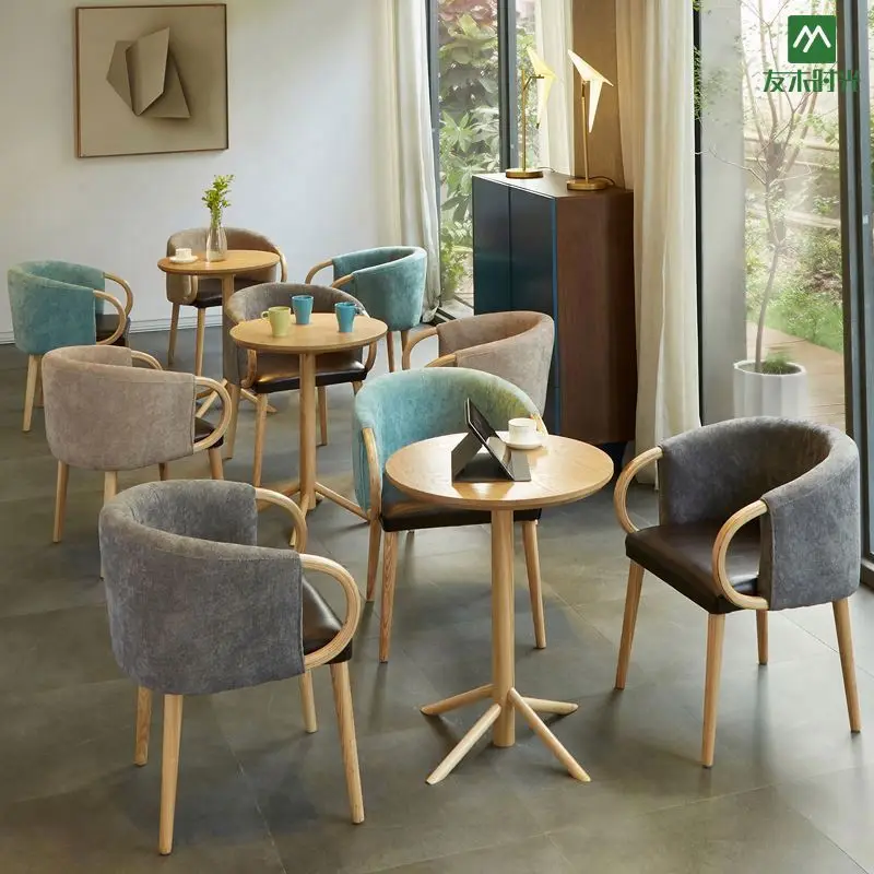Modern Charm Wooden Legs Dining For Dragon Mart Dubai Furniture Coffee Table And Chair