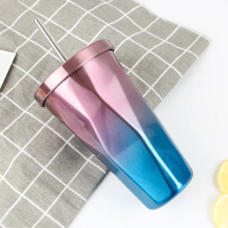 500ml Wholesale Thermo Stainless Steel Double Walled Vacuum Reusable Coffee Tumbler Cups