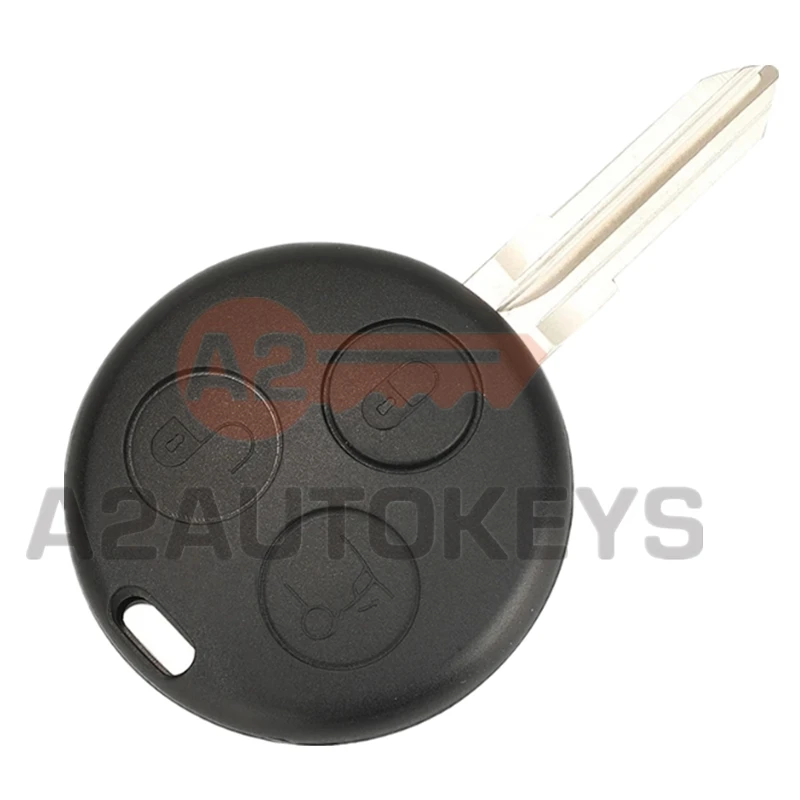 A2AUTOKEYS ASK 315 MHZ 3 Buttons Remote Car Key For Mercedes-Benz Smart Fortwo Passion Roadster City Coupe Crossblade Cabrio