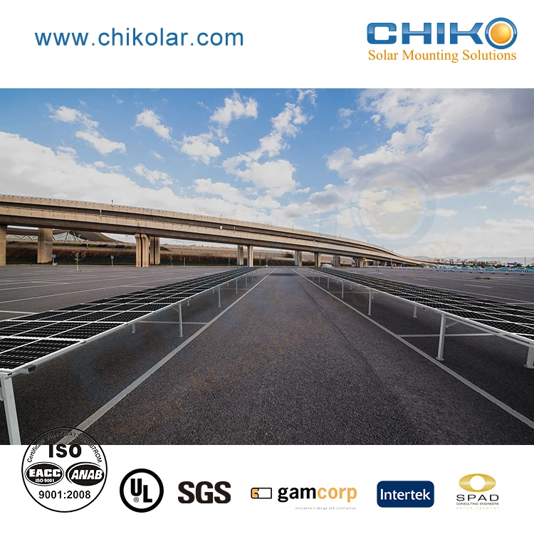 Chiko Solar Aluminum Carport mounting rack / Structure