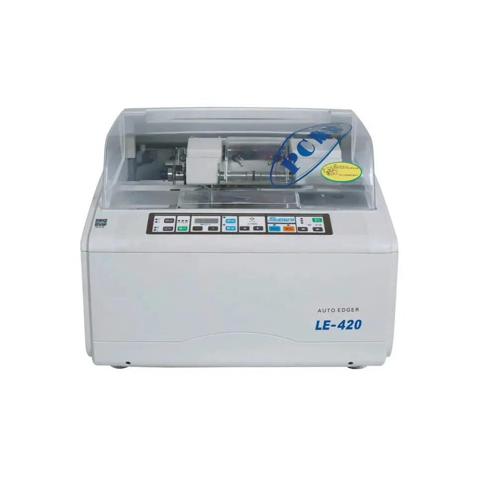 LE-420 Automatic Lens Working Machine Auto Lens Edger with Beveling Polishing Function for CR Glass PC Lens