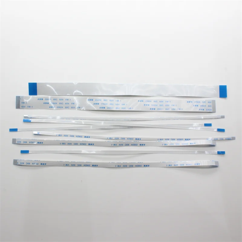 FFC/FPC flexible cable AWM 20624 80C 60V VW-1 cable flat cable pitch 0.5mm length 20CM 30Pin reverse direction