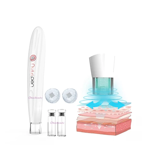 facial hydra beauty pen personal skin care mini electric nano hydro face lifting winkles removal Meso Derma roller pen