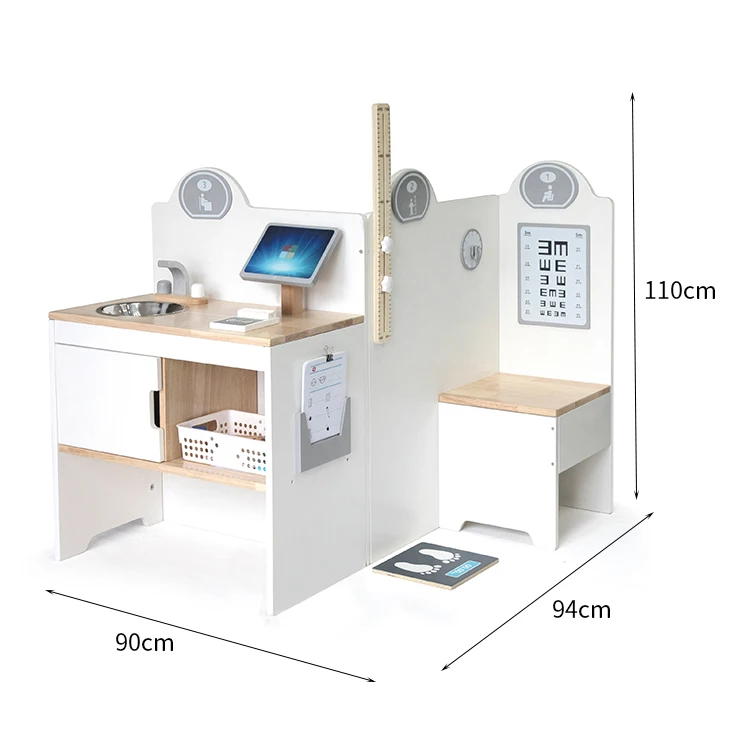 2021 г., детский деревянный комплект для ролевых врачей, игрушка для детей