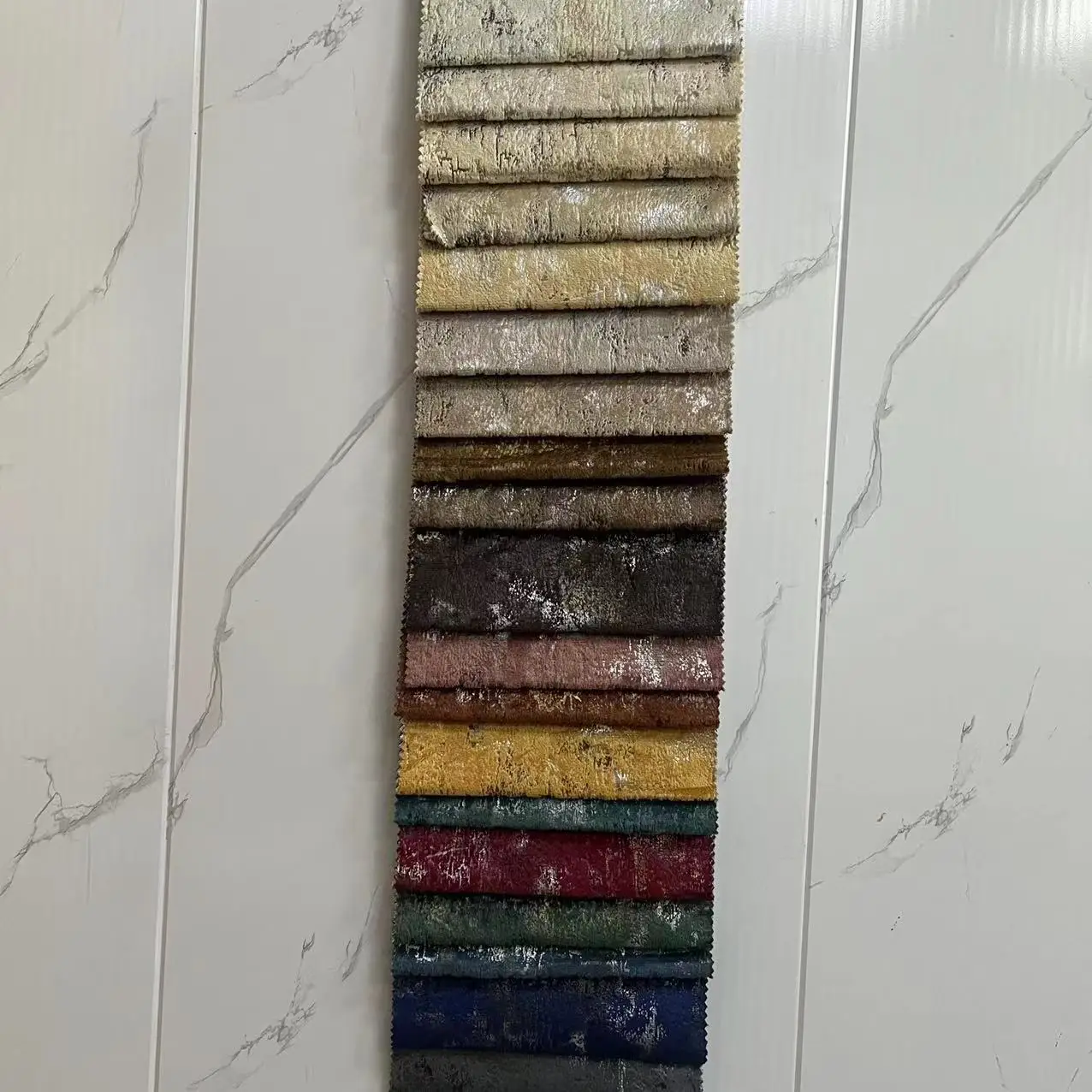 China Wholesale Home Deco Gold Foil Velvet velour Fabric Soft Gold Stamping Upholstery Holland Velvet Fabric For Sofa Drapes