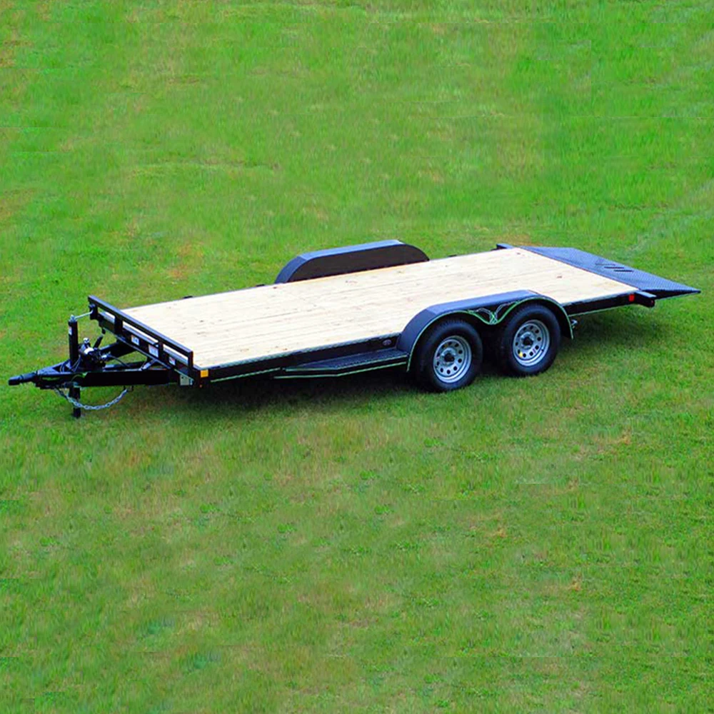 China best quality atv utility trailer tilt trailer farm atv with 2 alxe