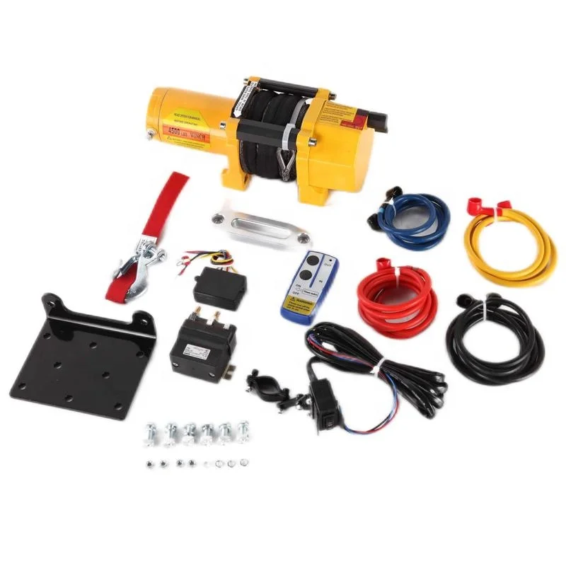 New Arrivals New design 4500 lbs mini12V electric winch