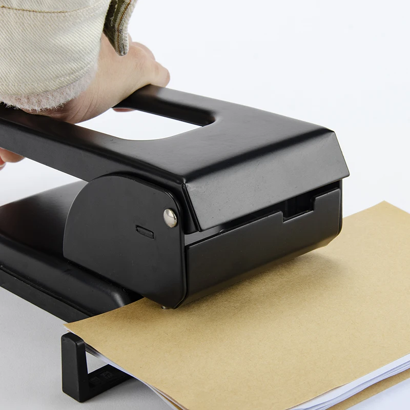 Source Factory big manual strong metal structure 65 sheets 2 holes heavy duty paper punch