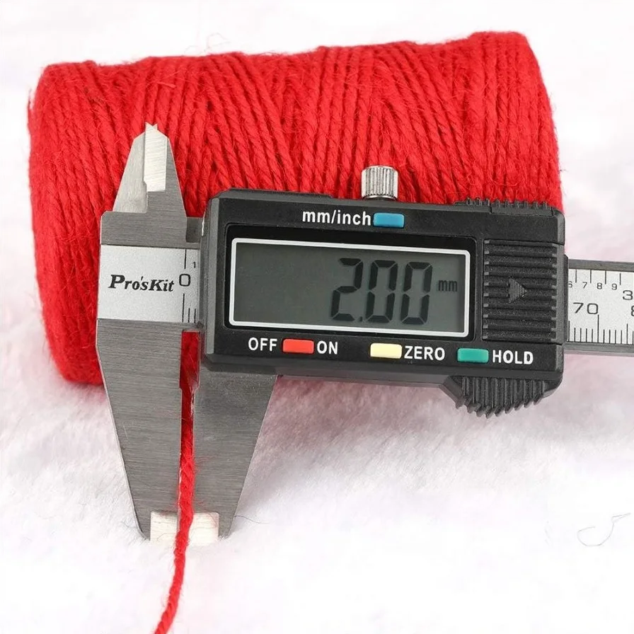 New Arrival 100% Recyclable Jute Twisted Cord 3 Strand 2mm~50mm Jute Rope Packaging Raw Pattern Jute Yarn Made in Bangladesh