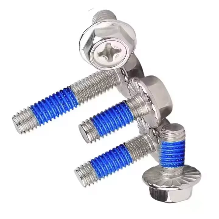 M16 M20 ASTM A453 GR 660 A286 18-8 нержавеющая сталь Шестигранная головка зубчатый фланцевый болт с полной частичной резьбой nylock DIN6921