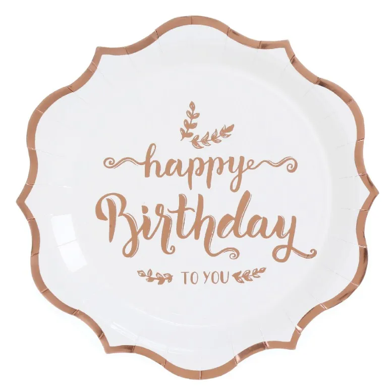 Design Your Own Paper Plates Floral Paper Plates Vintage For Birthday Party