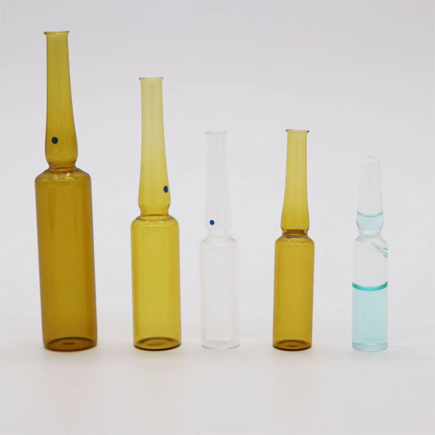 10ml low borosilicate glass ampoule one point cut normal type pharmaceutical glass vial ampoule bottle