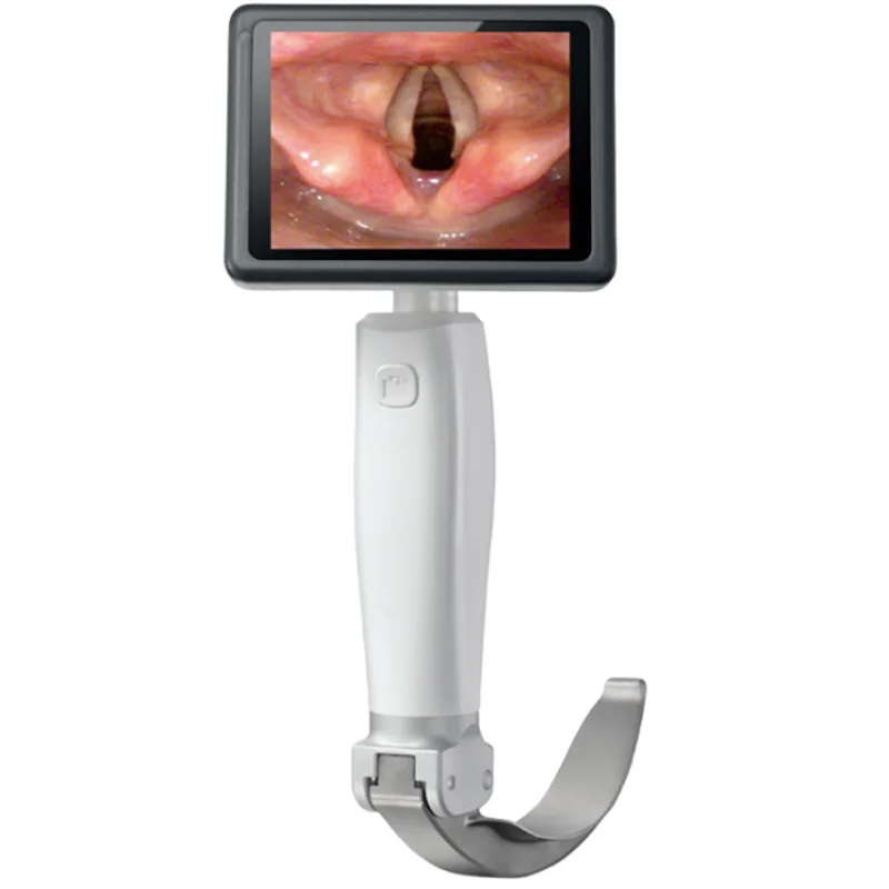 Portable Medical Visual Laryngopharyngeal Mirror 3.5 Inch OLED Screen Reusable Video Laryngoscope for ENT