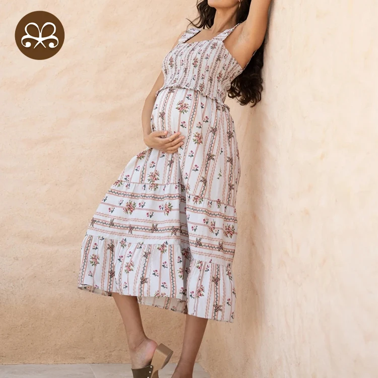 pregnant woman Breastfeeding Maternity clothes hot sale soft comfortable High Quality Maternity dress