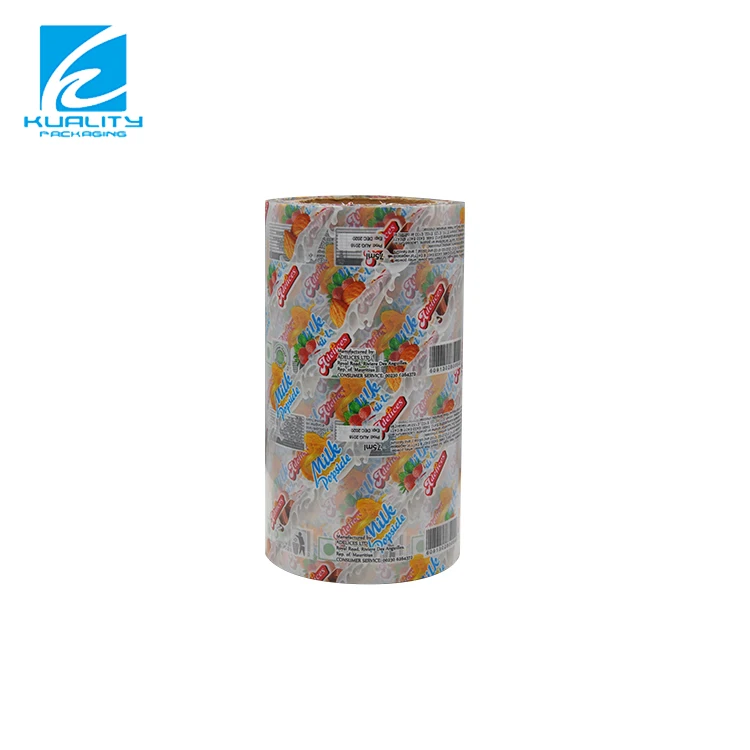 Food packaging plastic roll wrapping for fruit jelly stick pack film