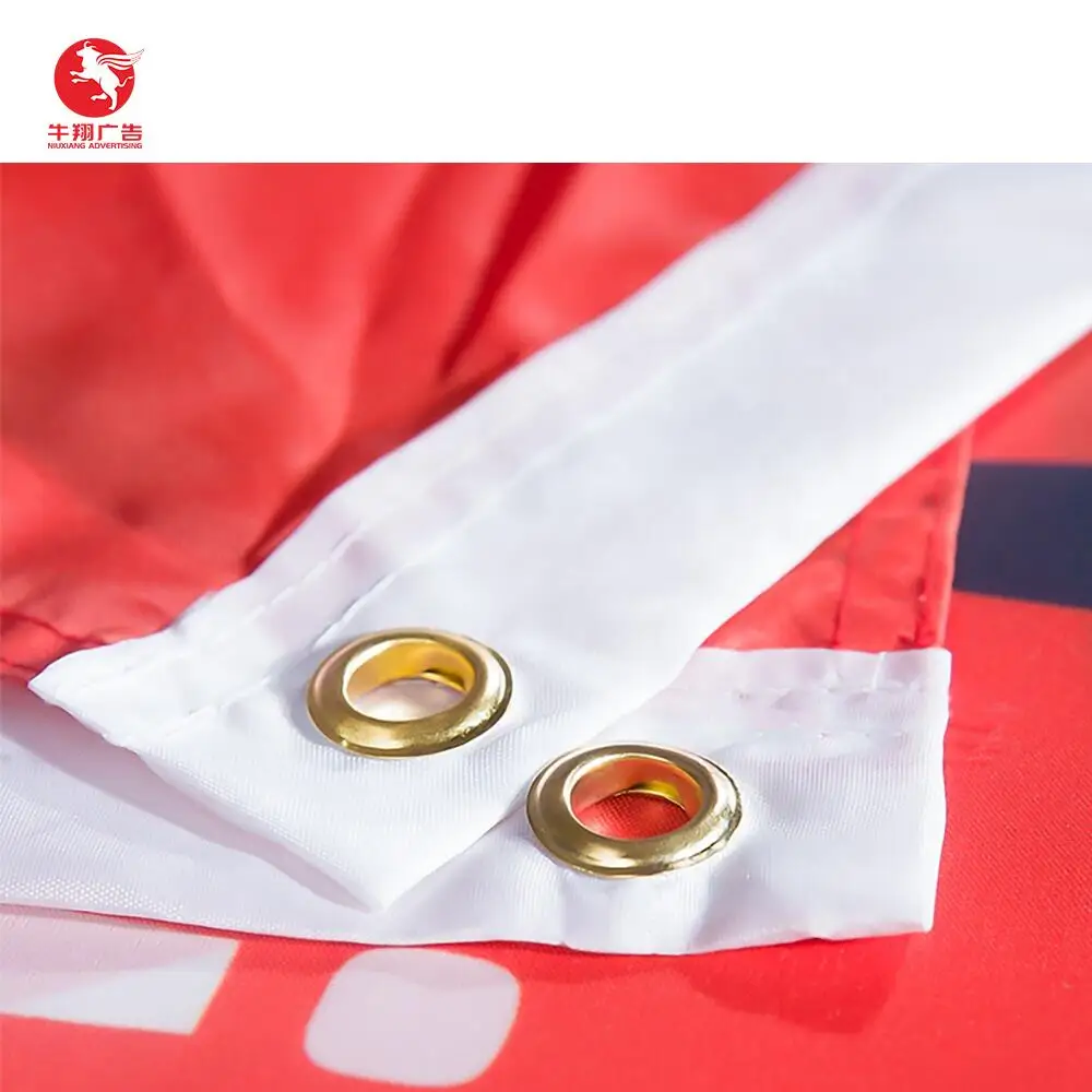 Factory Price all country Sublimation Polyester Outdoor Display American Flags 3 X 5 Custom Flag Double Sided Printed