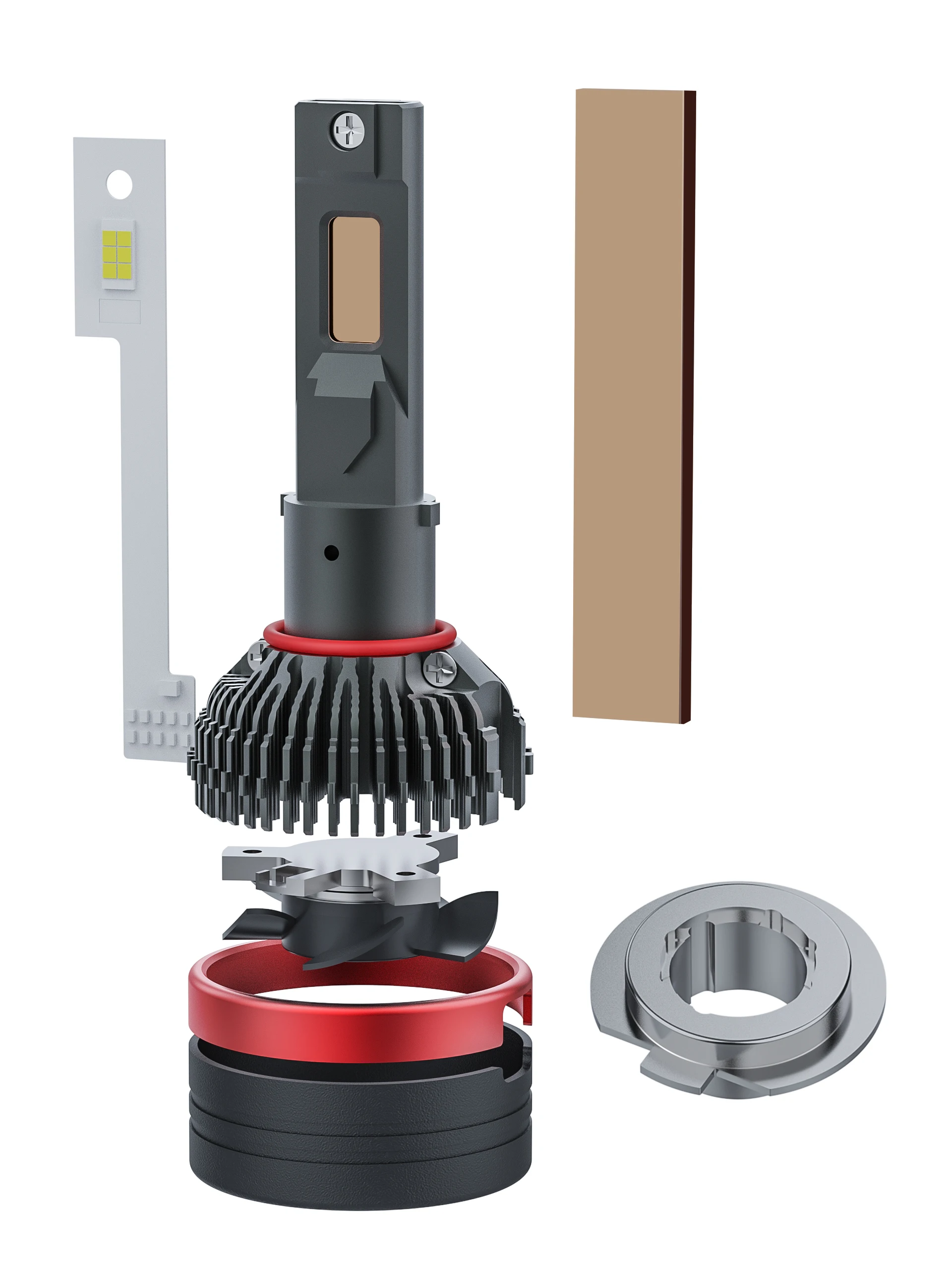 Power changes 45W-85W Auto led headlight h11 h7 h4 headlight 50w F2 led headlight bulb car led lights wholesale factory