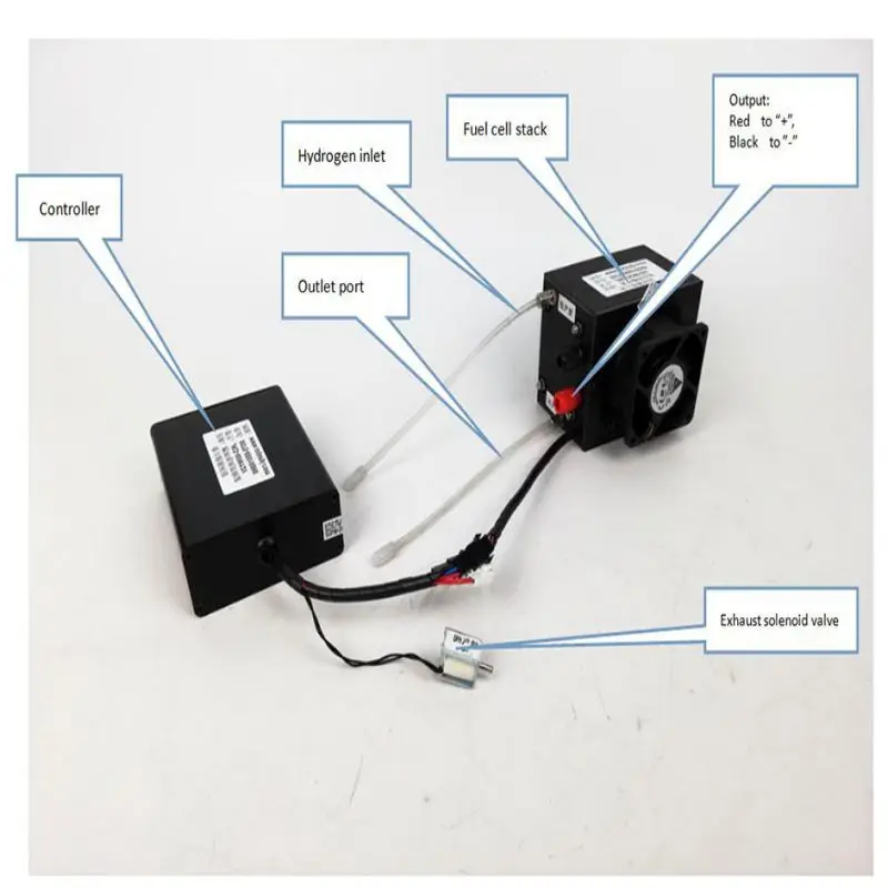 100w Hydrogen Fuel Cell System Portable UAV 100w Hydrogen Stack Fuel Cell Kit
