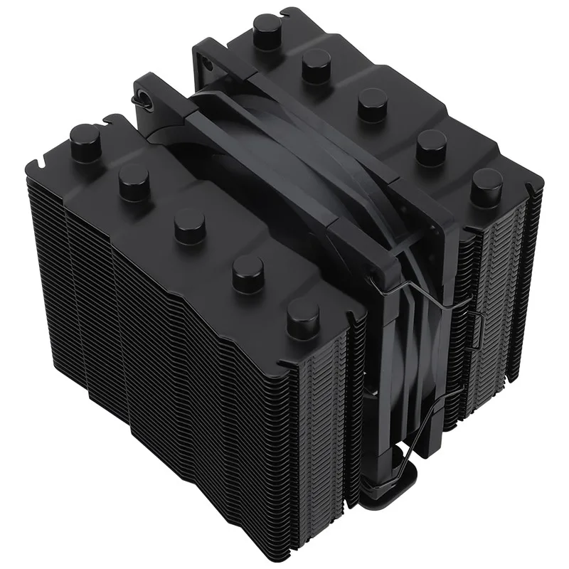 Thermalright SS110 BLACK/White Chassis Cooler 110MM Height AGHP 5 Heat Pipe S-FDB Bearing Double Tower Single Fan Radiator