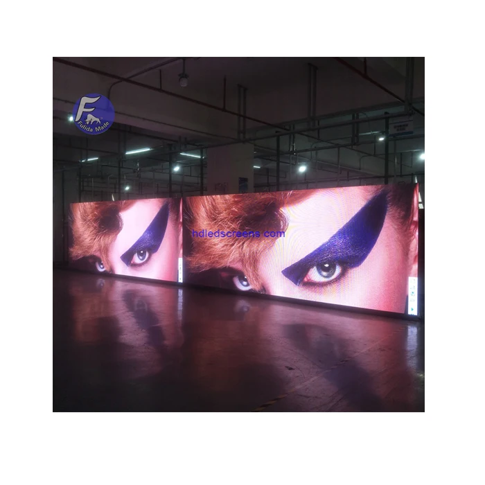 Цена по прейскуранту завода Крытый Прокат светодиодный дисплей P3.91 светодиодный рекламный щит 250x250мм