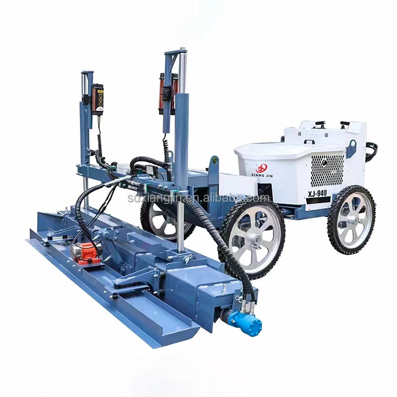 China CE Approved Concrete Laser Screed Automatic Paving Machine EPA Certificate
