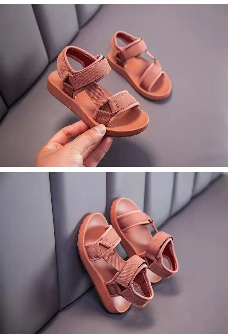Factory wholesale sandals and slippers fashion trendy Oxford cloth 2022 summer new non-slip dual-purpose beach shoes men