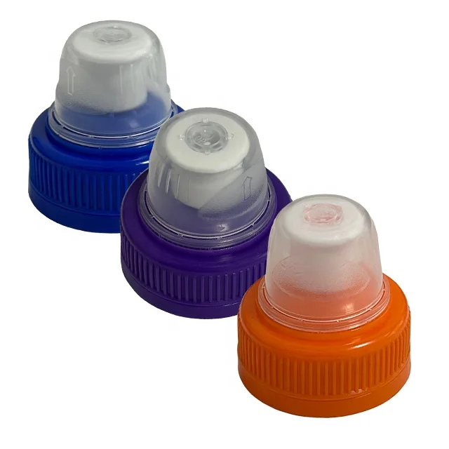 PP plastic pull push 38mm cap drinking bottle cap with tamper evident cap manufacture wholesale