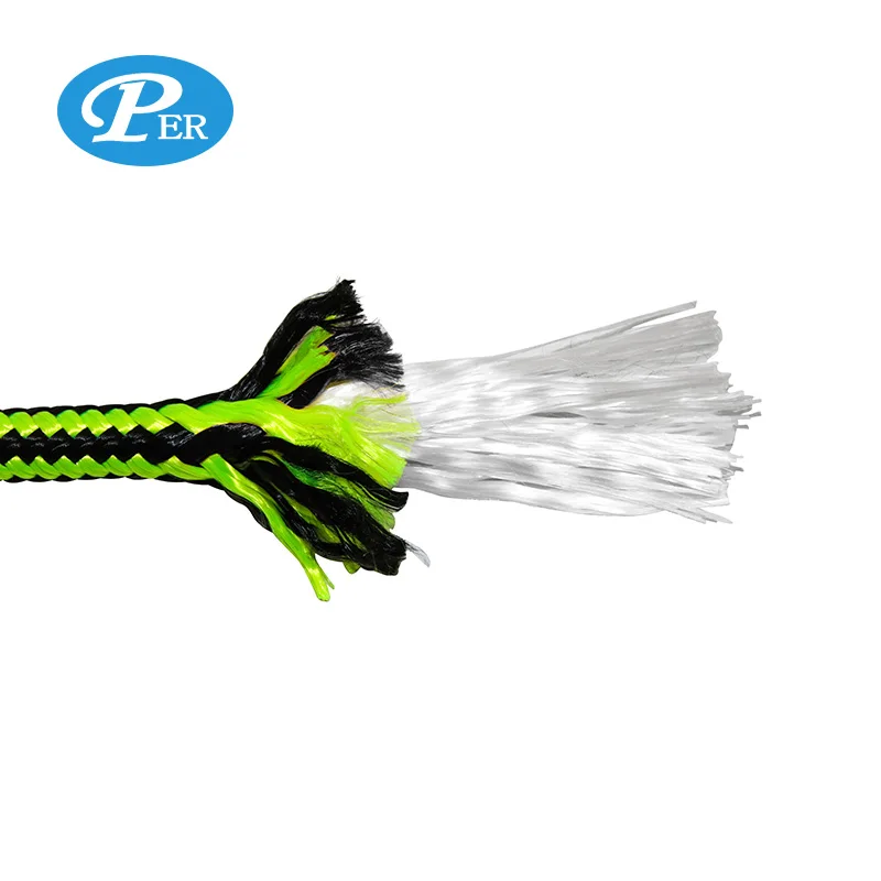 High quality yacht braided 16 8 strands nylon polyester mooring marine rope