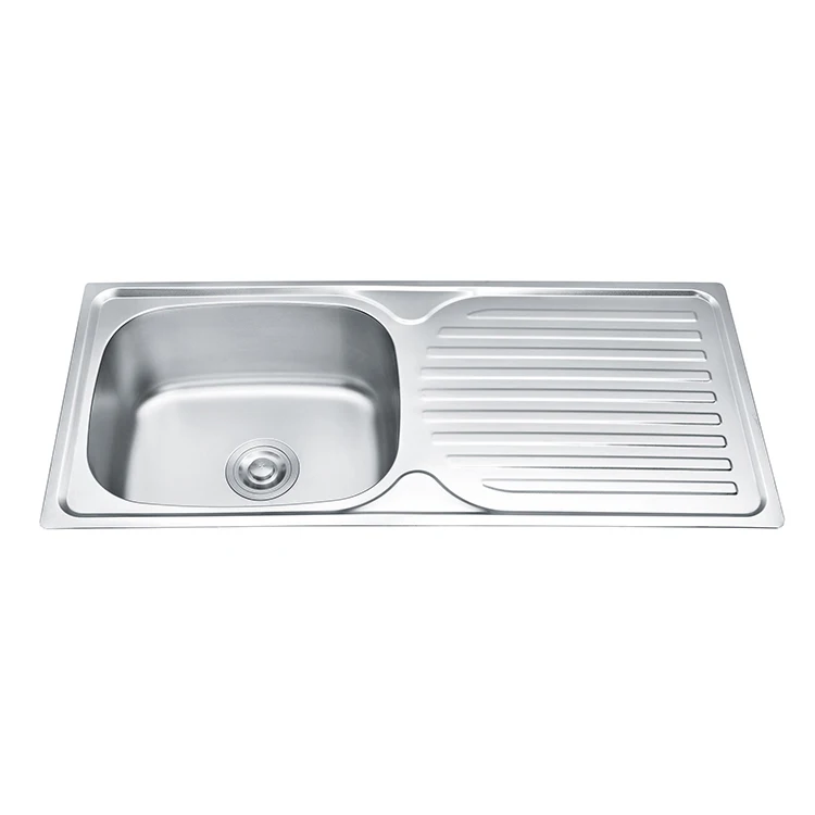 factory price 201 304 CE integral stretching kitchen sinks stainless steel sink kitchen undermount kitchen sink from Holmine