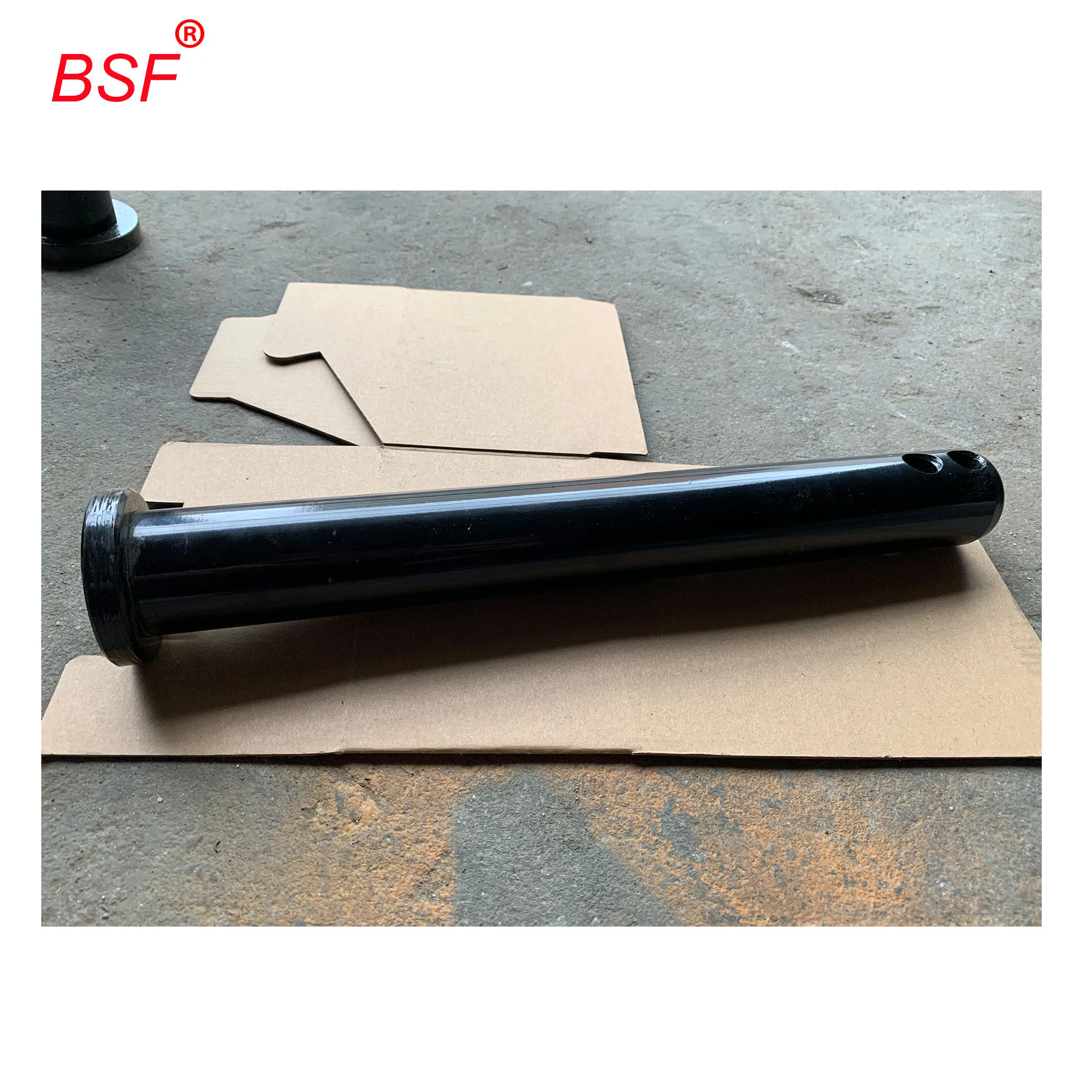 Factory Supply Black Color Bucket Bush And Pin 40CR Excavator Bucket Pin 70*430Mm Custom Spare Parts