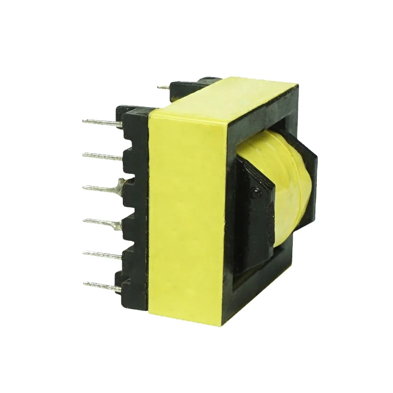 Manufacture ec series pcb ferrite core SMPS flyback high frequency ec28 transformer ec2828 with mn zn core for inverter