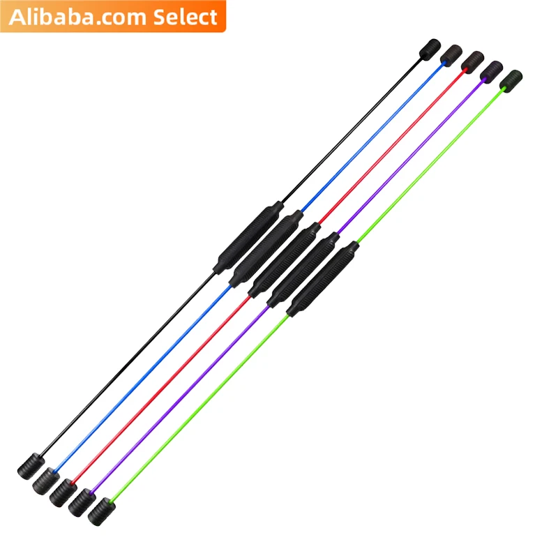 
Portable Flex Pilates Exercise Fitness Training 163cm Swinging Sticks Aerobic Elastic Fitness Bar 