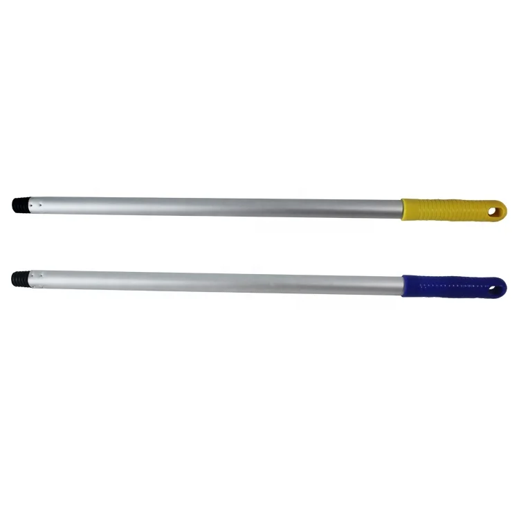 Mop Replacement Parts Supplies 150cm Universal Aluminum Handle Industrial Kentucky Wet Mop Handle With Holes