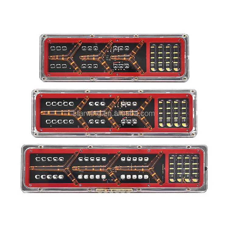 Good Quality Pc Waterproof Trailer Stop Truck Side Led Tail Light Bar Systems