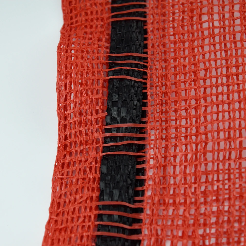 Factory made 40*70cm resealable mesh bags for firewood