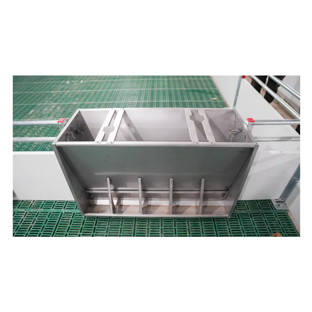 Сделано в Китае, оборудование для выращивания животных, свиней, кормушка для свиней, 304 SS, односторонняя ручка с двусторонней отделкой, кормушка для детского сада