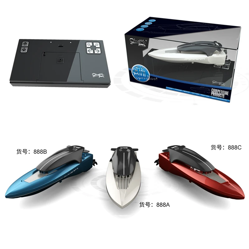 
Hot selling New 2.4G mini remote control ship high speed racing rc boat 