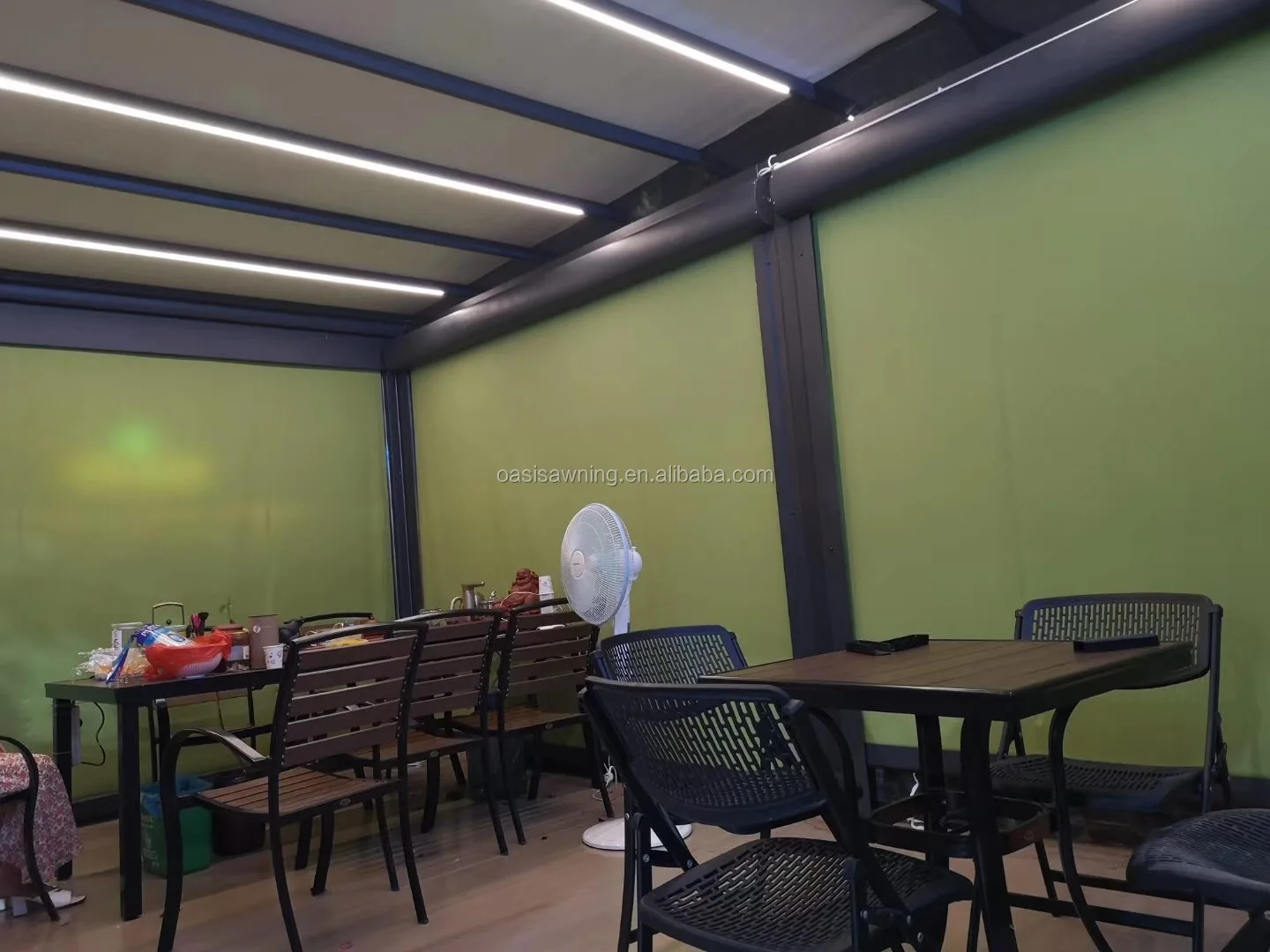 Home Siding Outdoor French Shutter Blinds Electric Roller Vertical Blind Suitable For Big Window